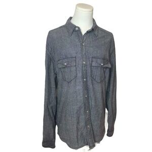 Levis Snap Front Shirt Men's Aztec Flannel Lined Jacket